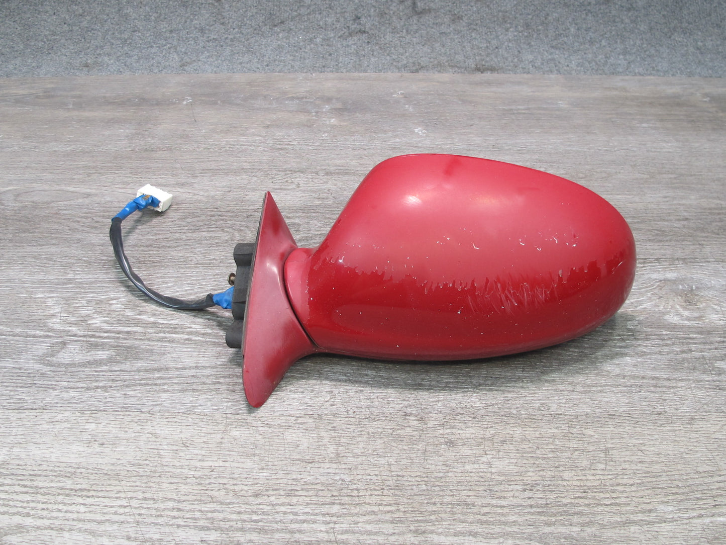 96-00 Lexus JZZ31L SC400 SC300 Left Door Side View Heated Power Mirror RED OEM
