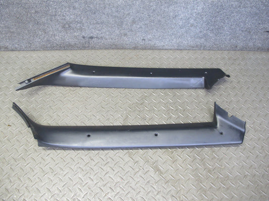 90-96 Chevrolet Corvette C4 Front Interior A Pillar Trim Cover Panel Set OEM