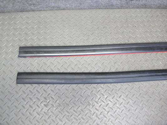 86-88 Mazda RX7 Front & Rear Left & Right Fender Door Molding Trim Set 12pcs OEM