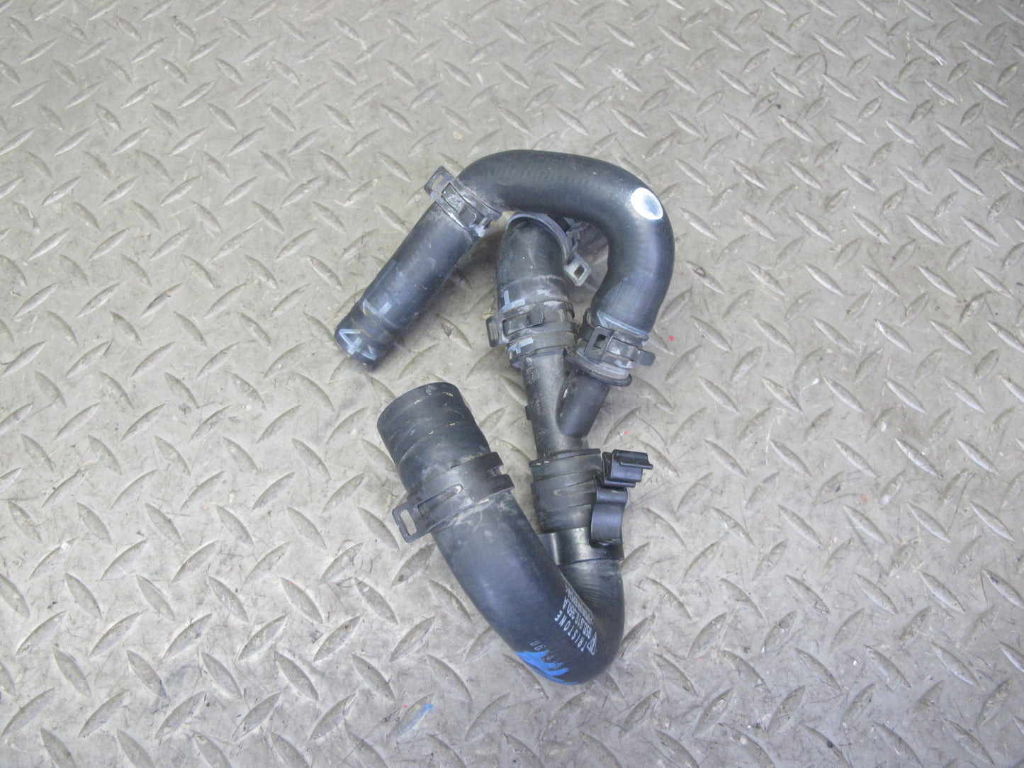 2015-2018 Porsche Macan 3.0L Engine Coolant Hose Pipe Line Set of 4