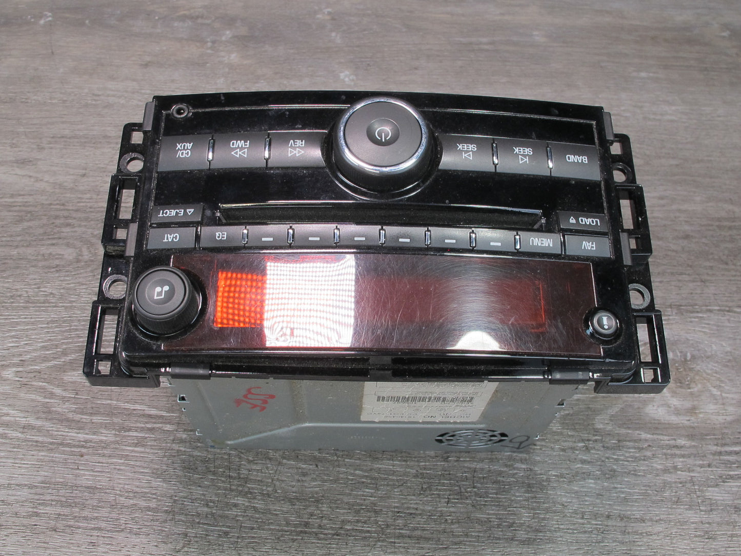 07-08 Saturn SKY Dash AM FM Radio CD MP3 Stereo Head Unit 15948458 OEM