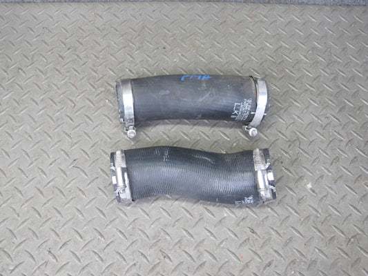 2015-2018 Porsche Macan S Intercooler Hose Pipe Line Set of 2