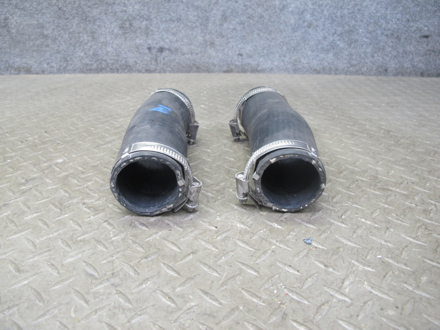 2015-2018 Porsche Macan S Intercooler Hose Pipe Line Set of 2