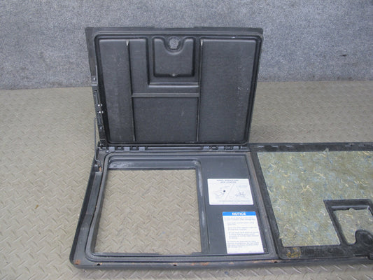 1993 Chevrolet Corvette C4 Coupe Trunk Storage Compartment Tray Door Lid Box Set