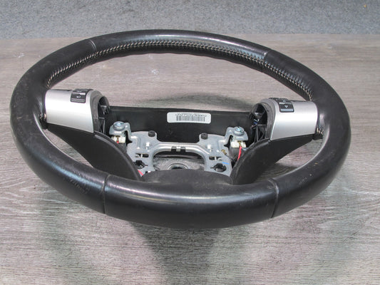 07-09 Saturn SKY Redline 3-SPOKE Black Leather Steering w Controls OEM