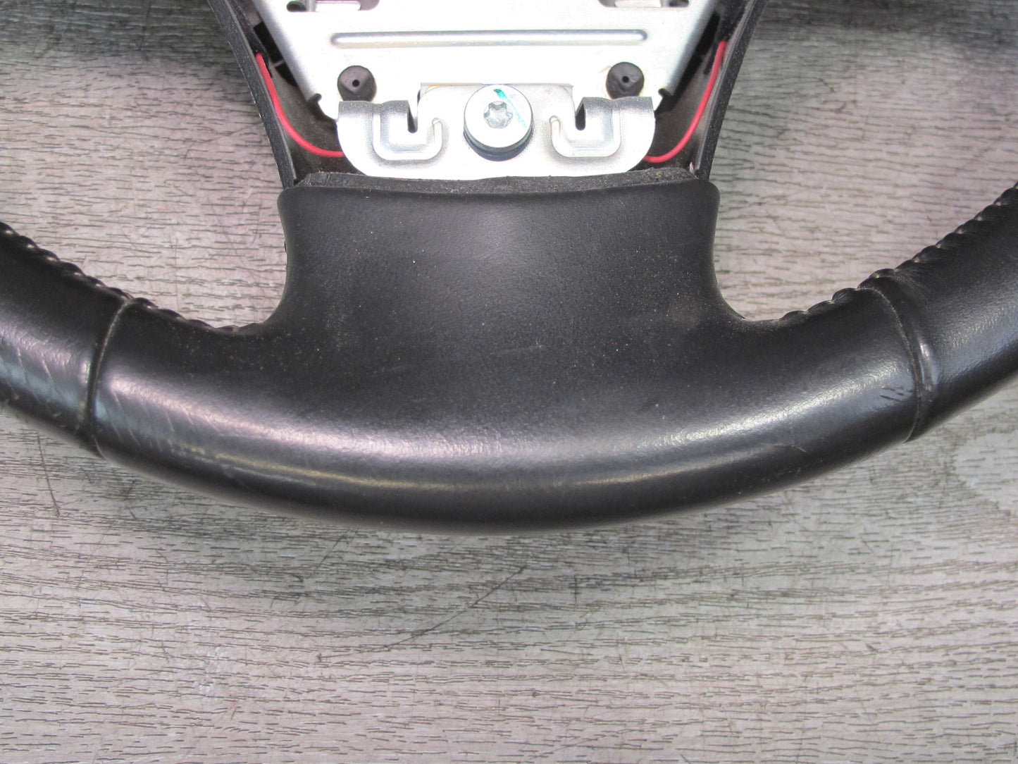 07-09 Saturn SKY Redline 3-SPOKE Black Leather Steering w Controls OEM