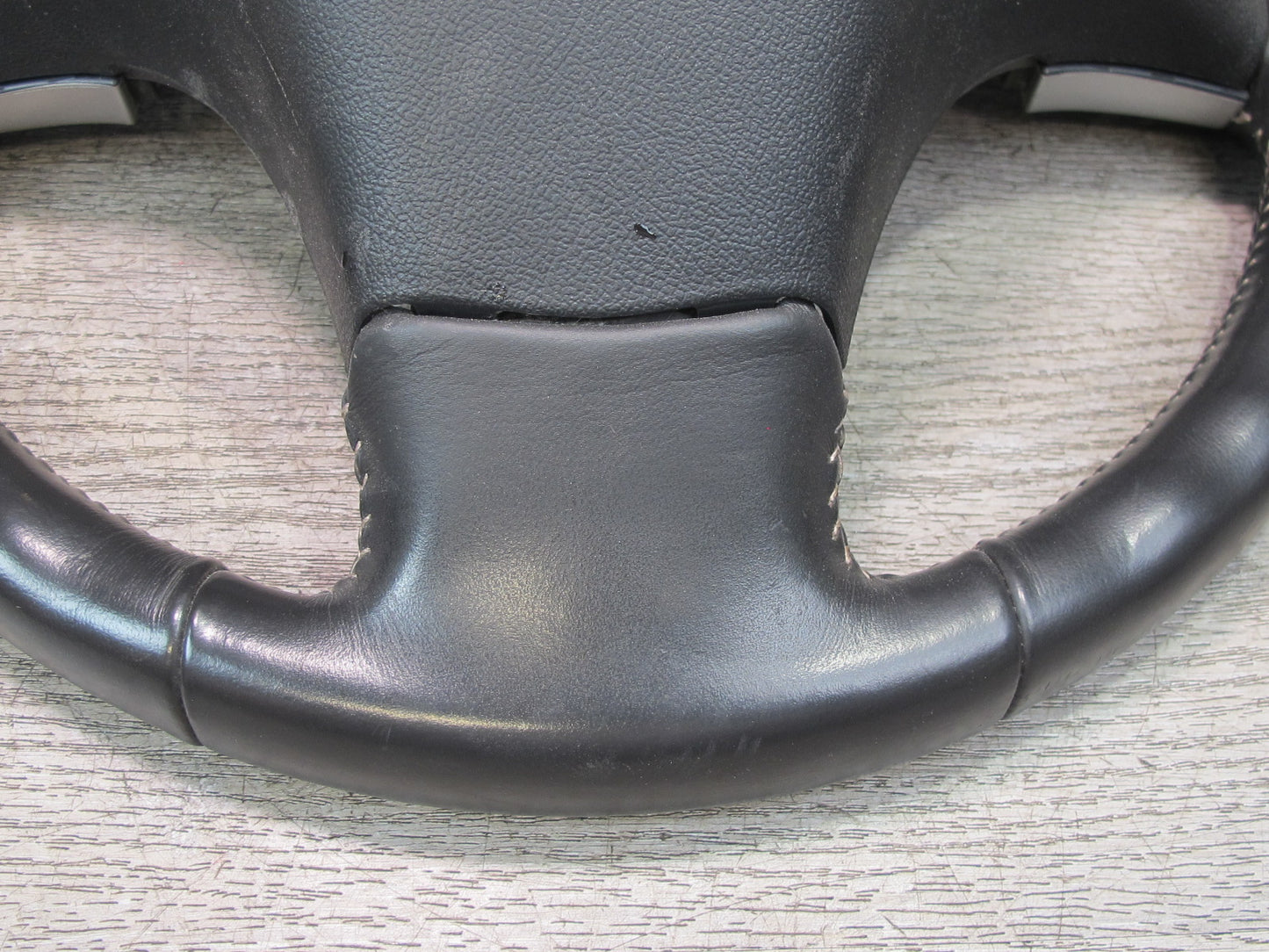 07-09 Saturn SKY Redline 3-SPOKE Black Leather Steering w Controls OEM