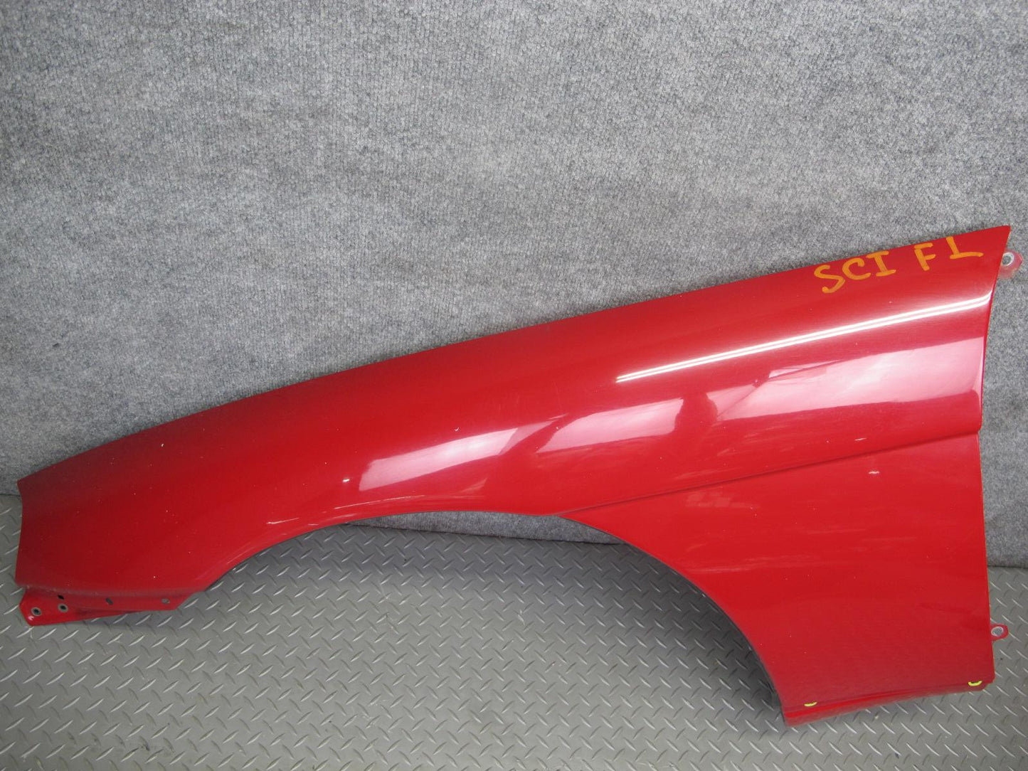 92-00 Lexus JZZ31L SC400 SC300 Front Left Fender Shell Cover Panel RED OEM