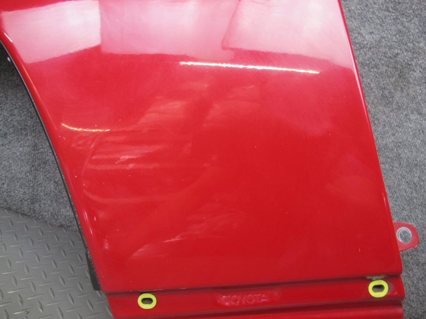 92-00 Lexus JZZ31L SC400 SC300 Front Left Fender Shell Cover Panel RED OEM