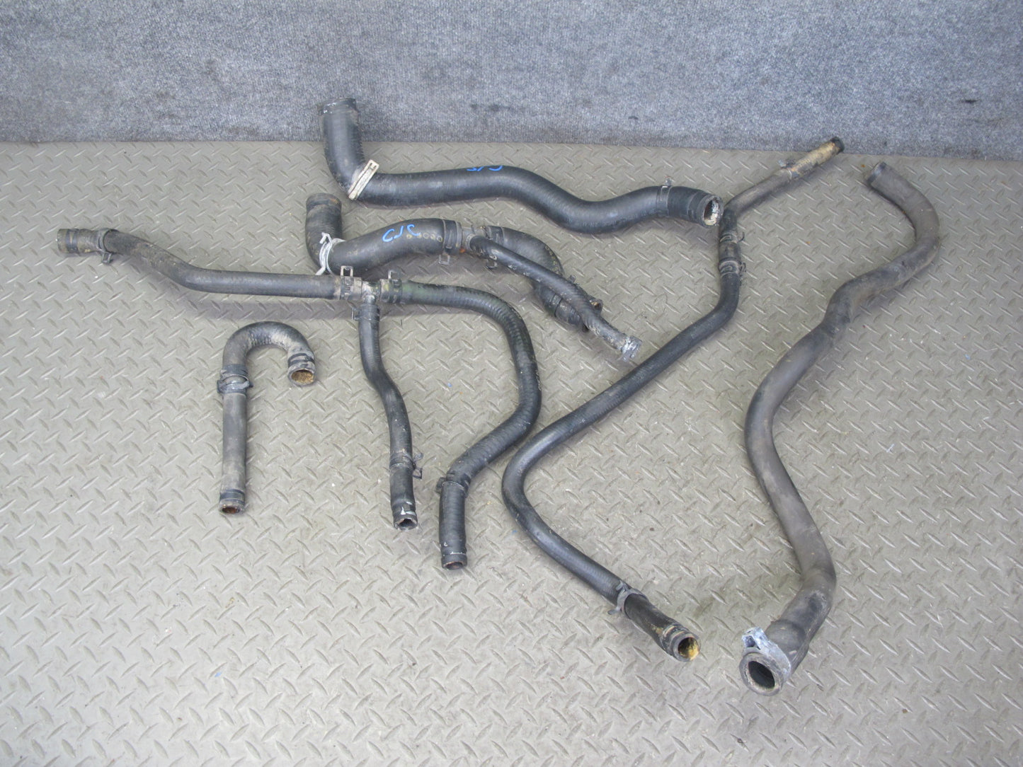 1993 Chevrolet Corvette C4 5.7L Engine Water Coolant Hose Pipe Line Set OEM