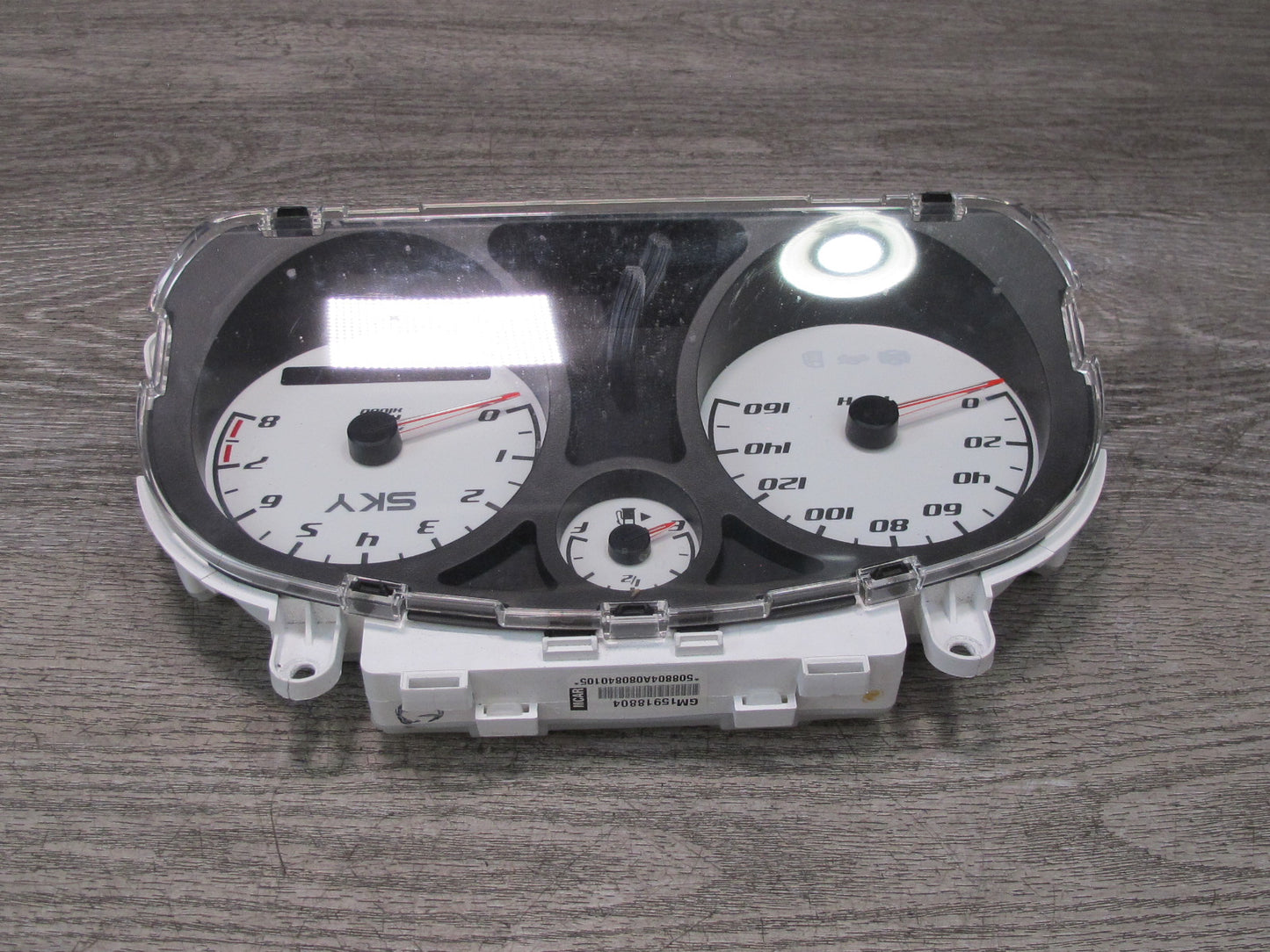 08-10 Saturn SKY Redline 2.0L Instrument Cluster Gauge Speedometer 15918804 OEM