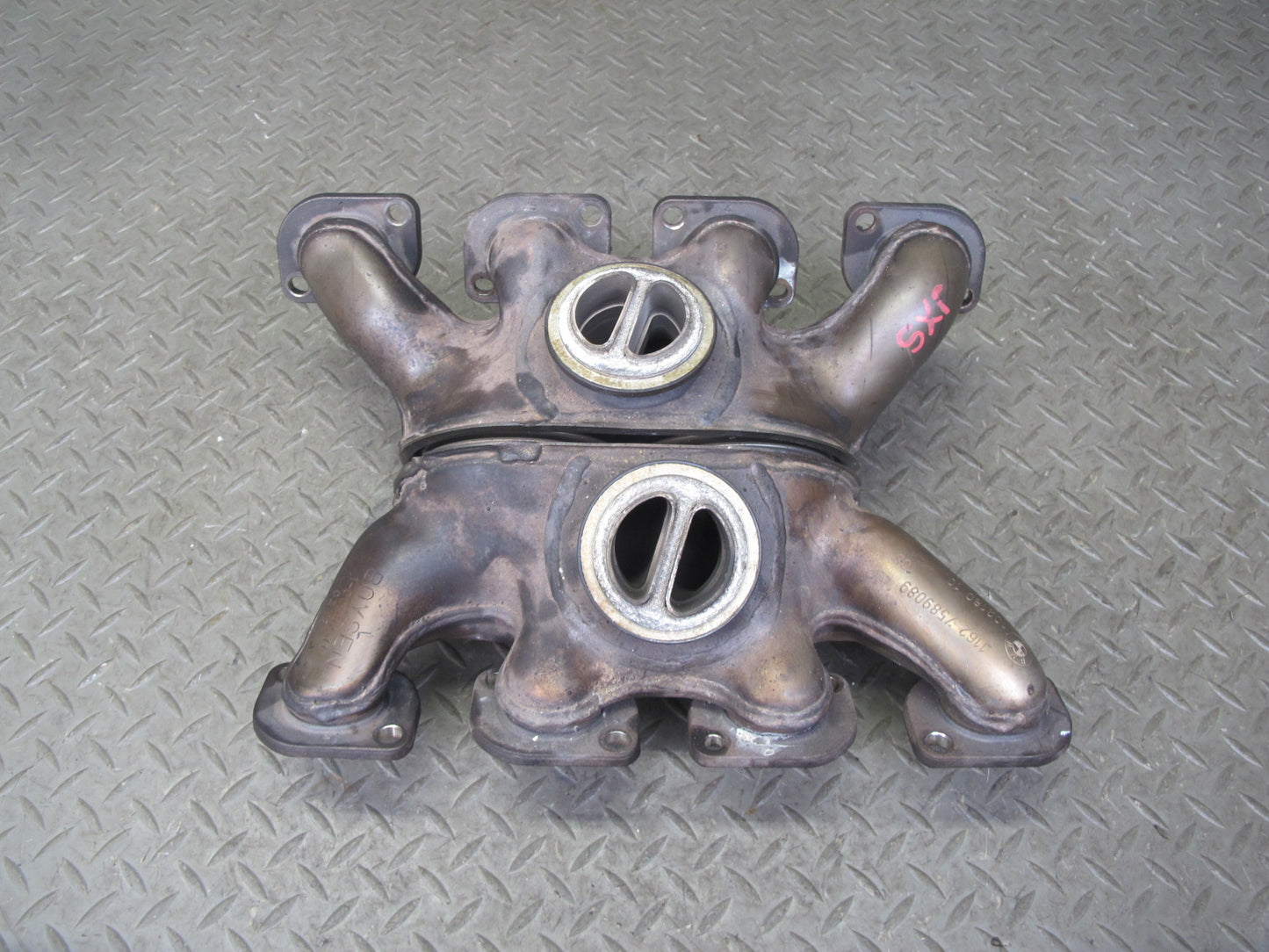 2010-2014 BMW E71 X6M S63 Engine Exhaust Manifold Header 7589089