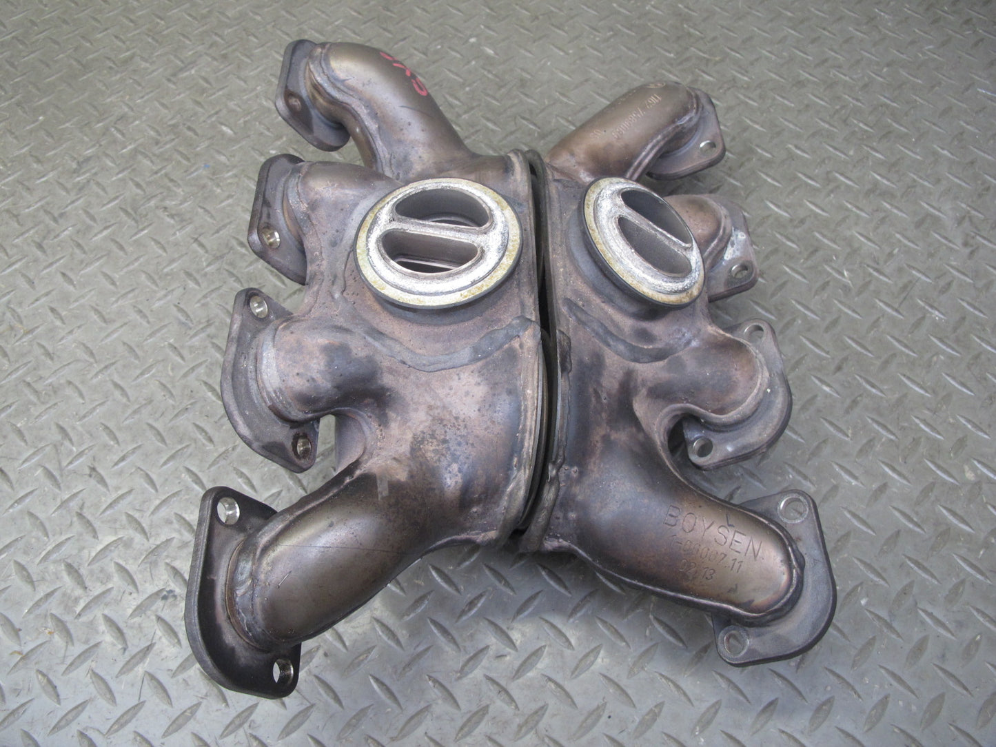 2010-2014 BMW E71 X6M S63 Engine Exhaust Manifold Header 7589089