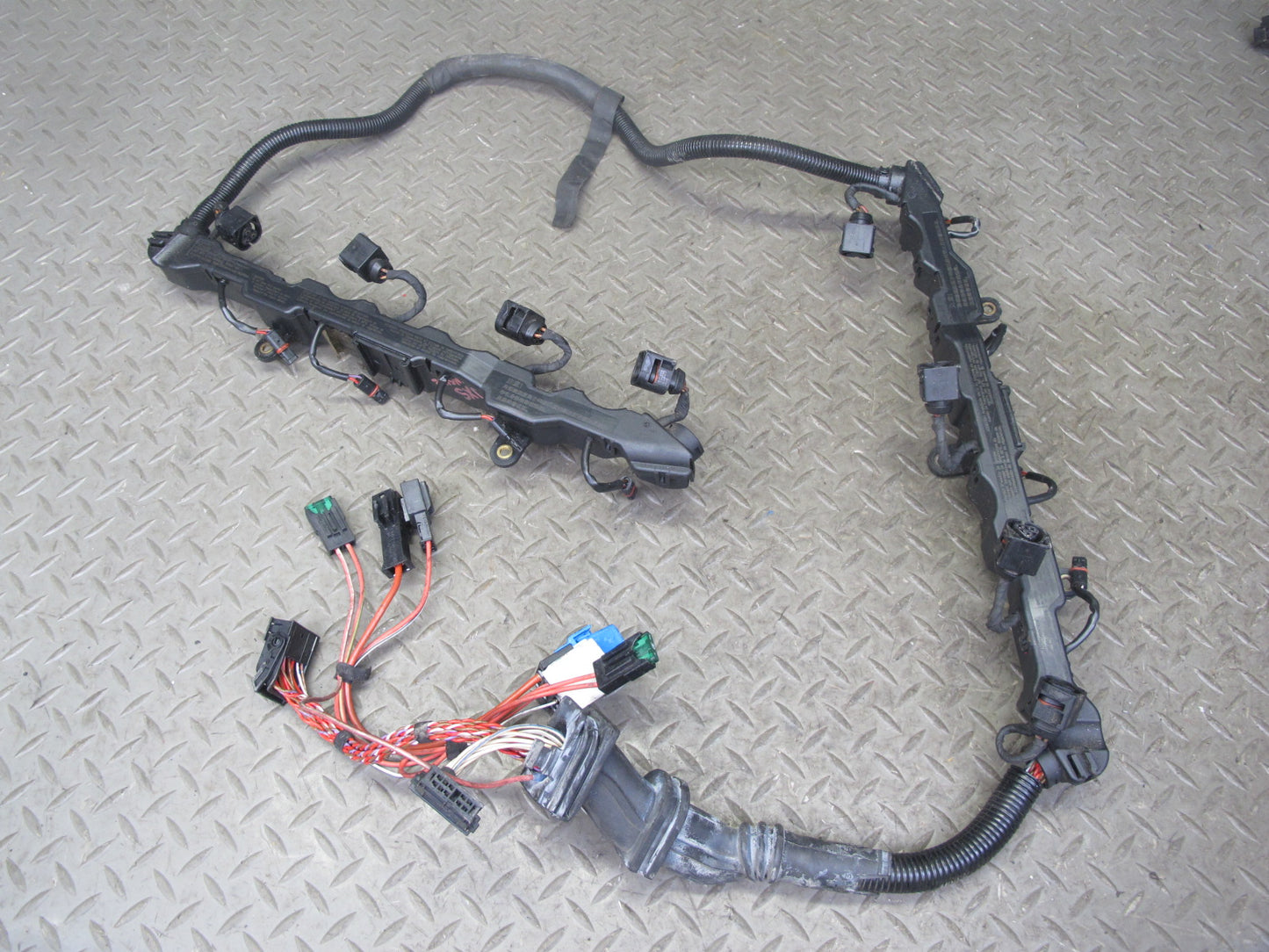 2014 BMW E71 X6M 4.4L S63 AWD Engine Wire Wiring Harness