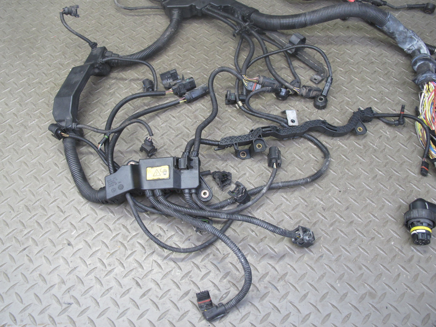 2014 BMW E71 X6M 4.4L S63 AWD Engine Wire Wiring Harness
