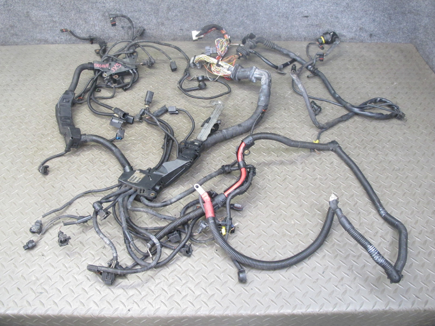 2014 BMW E71 X6M 4.4L S63 AWD Engine Wire Wiring Harness