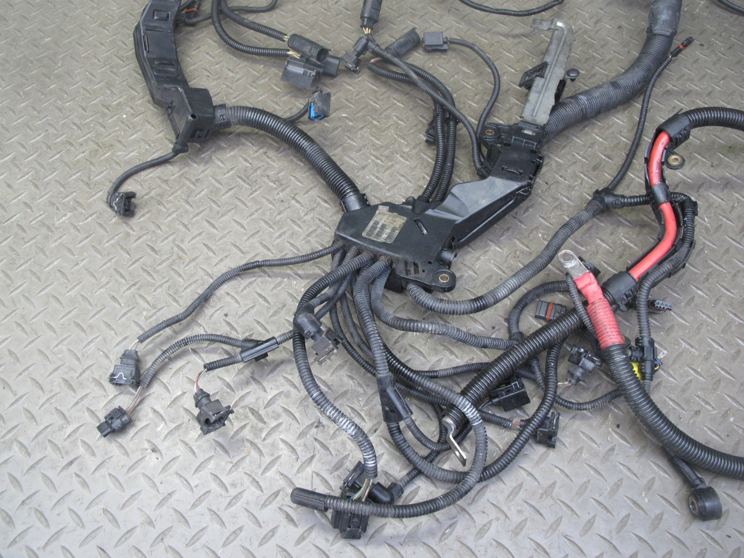 2014 BMW E71 X6M 4.4L S63 AWD Engine Wire Wiring Harness
