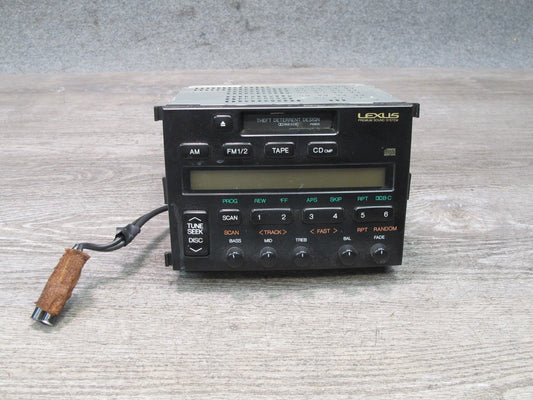97-98 Lexus JZZ31 SC300 SC400 AM FM Radio Cassette Player Receiver Head Unit OEM