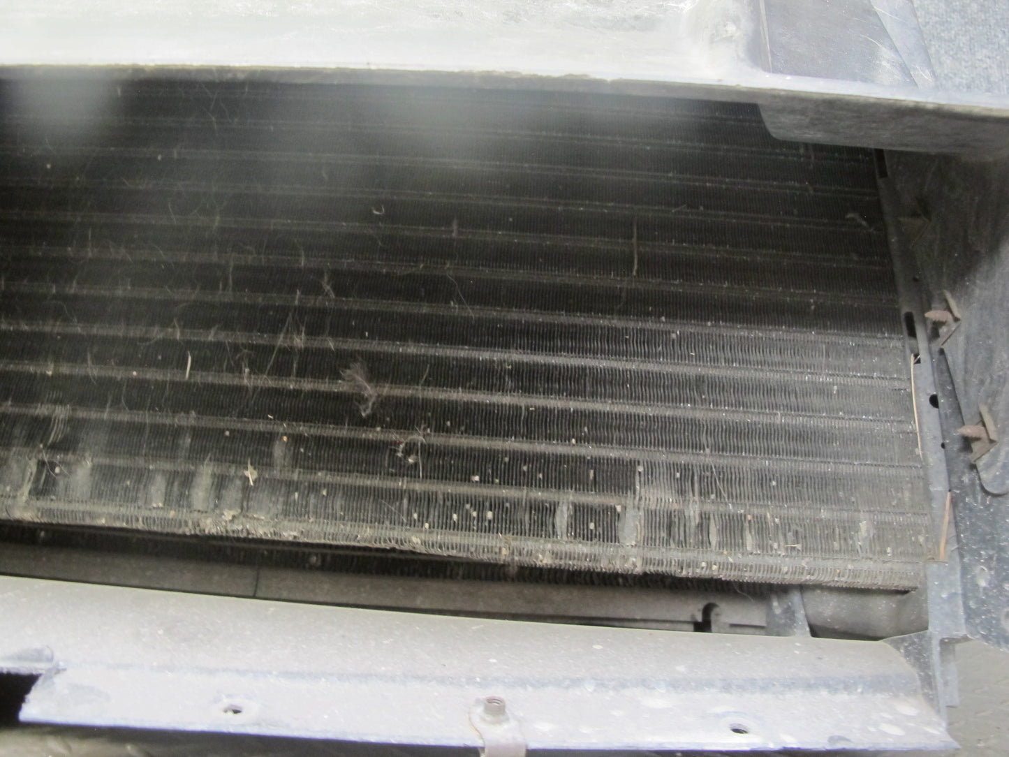 90-93 Chevrolet Corvette C4 A/T Engine Radiator AC Condenser Fan Shroud Assy OEM