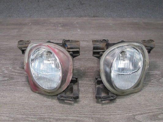 98-00 Lexus JZZ31L SC400 SC300 Set of 2 Front Inner High Beam Headlight Lamp OEM