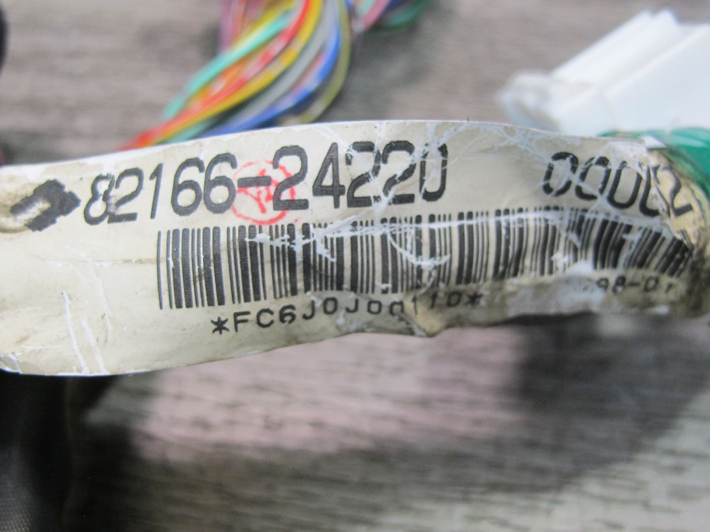 97-00 Lexus JZZ31L SC400 SC300 Console Box Wire Wiring Harness 82166-24220 OEM