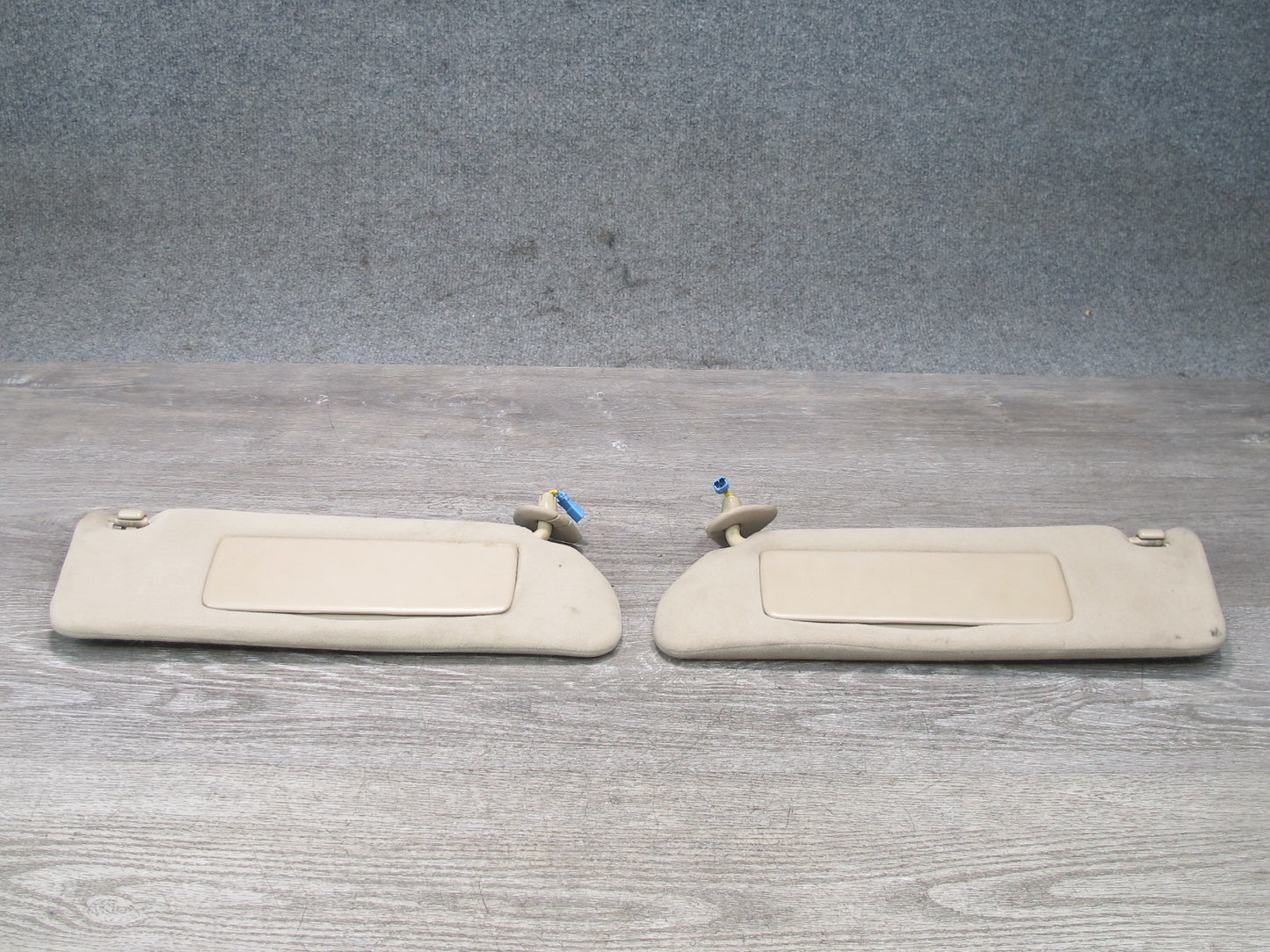 95-98 Lexus JZZ31L SC400 SC300 Set of 2 Front Left Right Sun Visor Homelink OEM