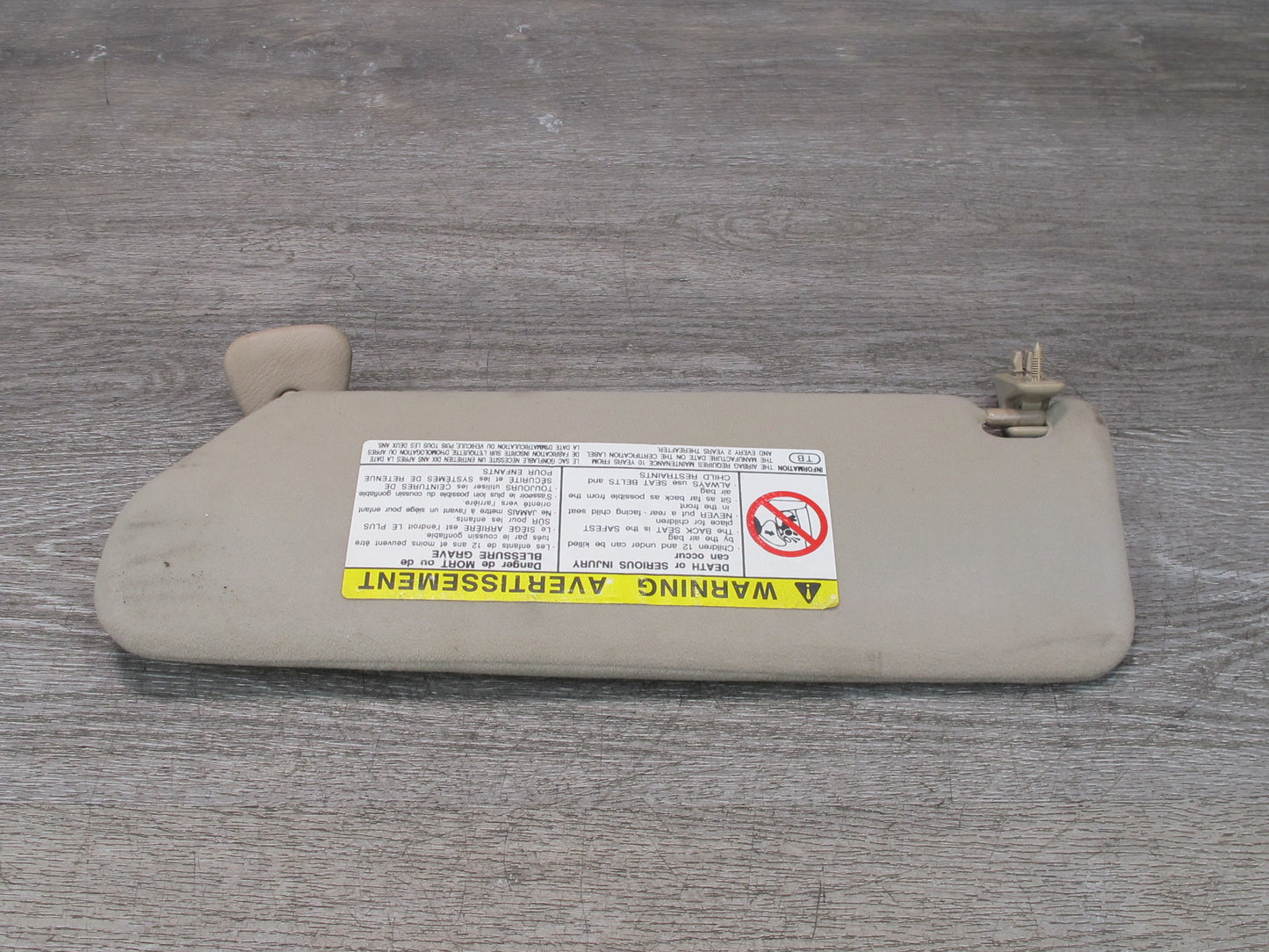 95-98 Lexus JZZ31L SC400 SC300 Set of 2 Front Left Right Sun Visor Homelink OEM