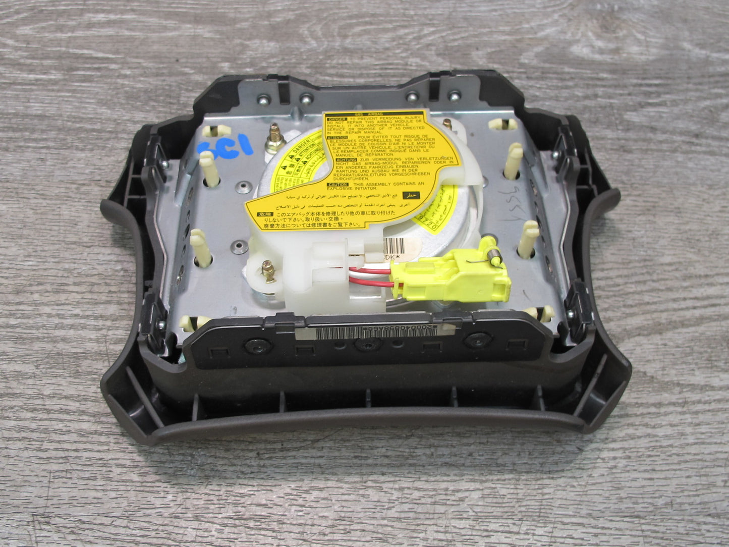 97-00 LEXUS SC300 SC400 FRONT LEFT DRIVER SIDE STEERING WHEEL SRS AIRBAG OEM