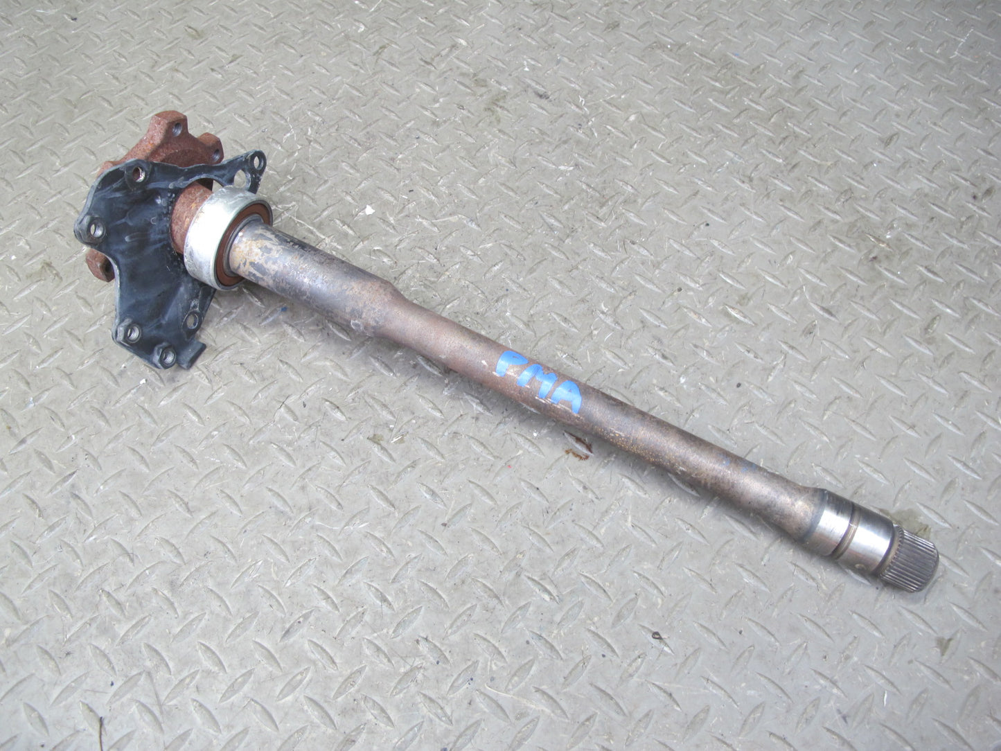 2015-2018 Porsche Macan Transmission Front Axle Shaft w Flange 0B4409175D
