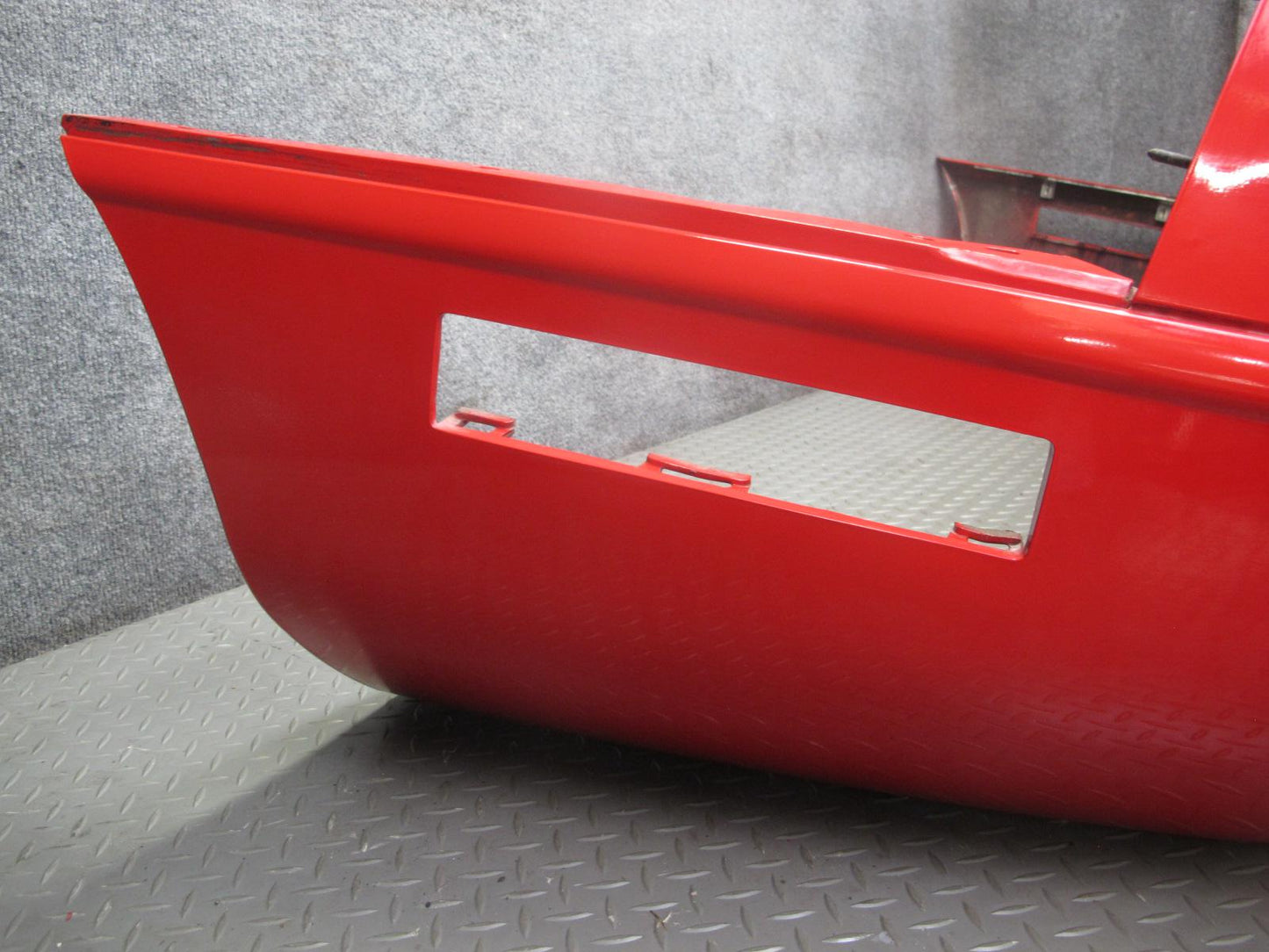 91-96 Chevrolet Corvette C4 Rear Bumper Cover Torch RED OEM