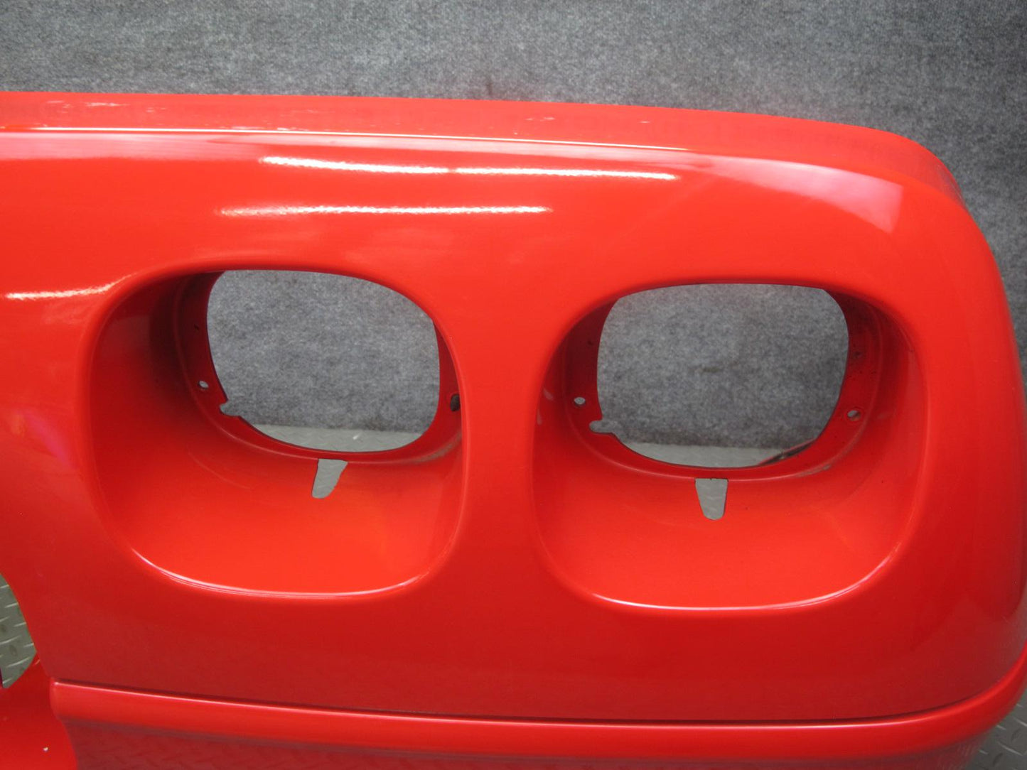 91-96 Chevrolet Corvette C4 Rear Bumper Cover Torch RED OEM