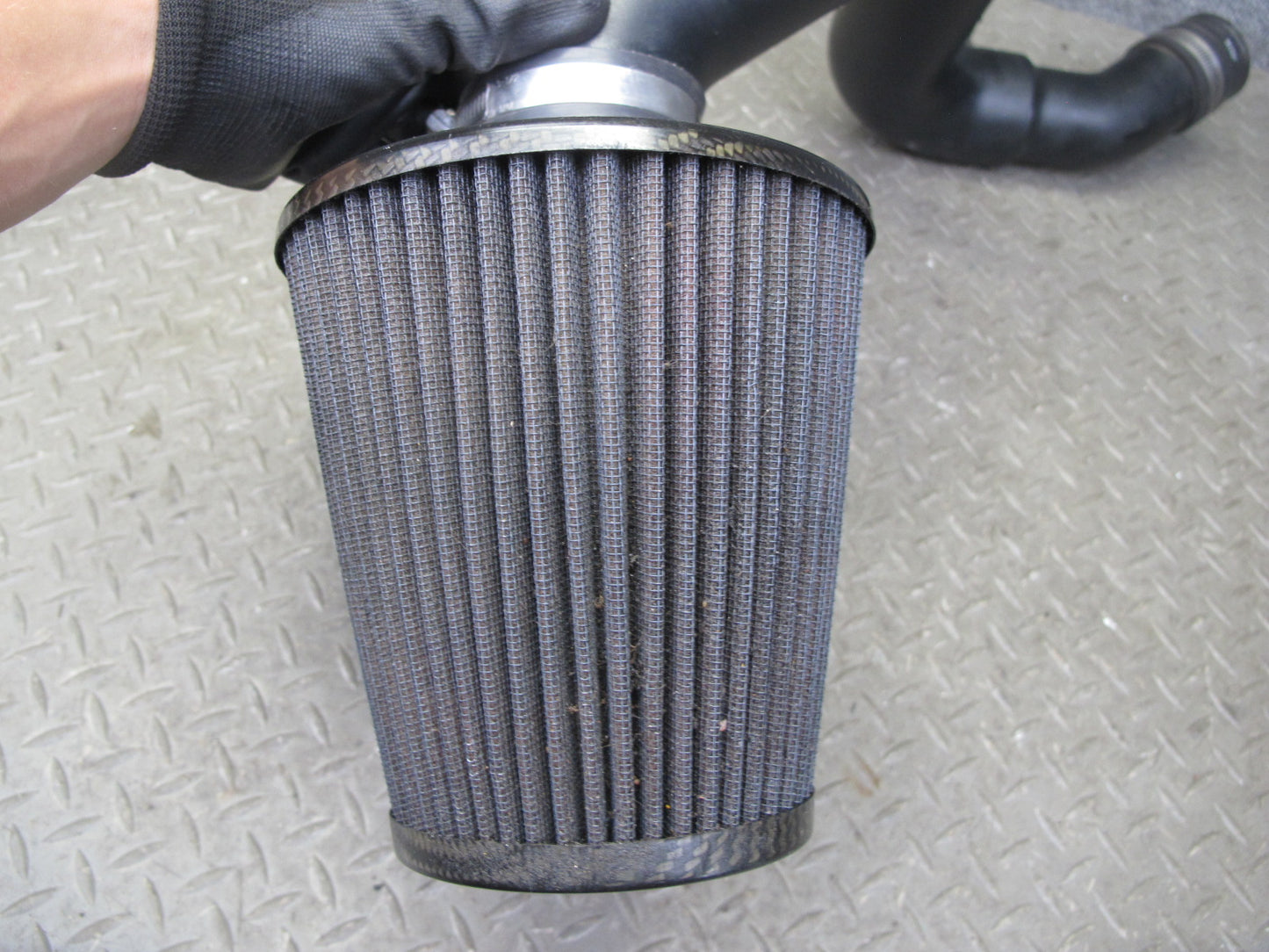07-10 Saturn SKY Redline 2.0L Turbo Air Intake Cleaner Filter w Pipe K&N Typhoon