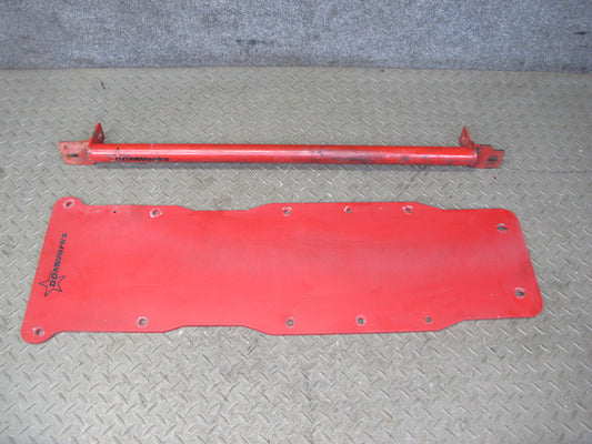 07-10 Saturn SKY Solstice 2.0L Front & Rear Chassis Backbone Brace Set Ddmworks