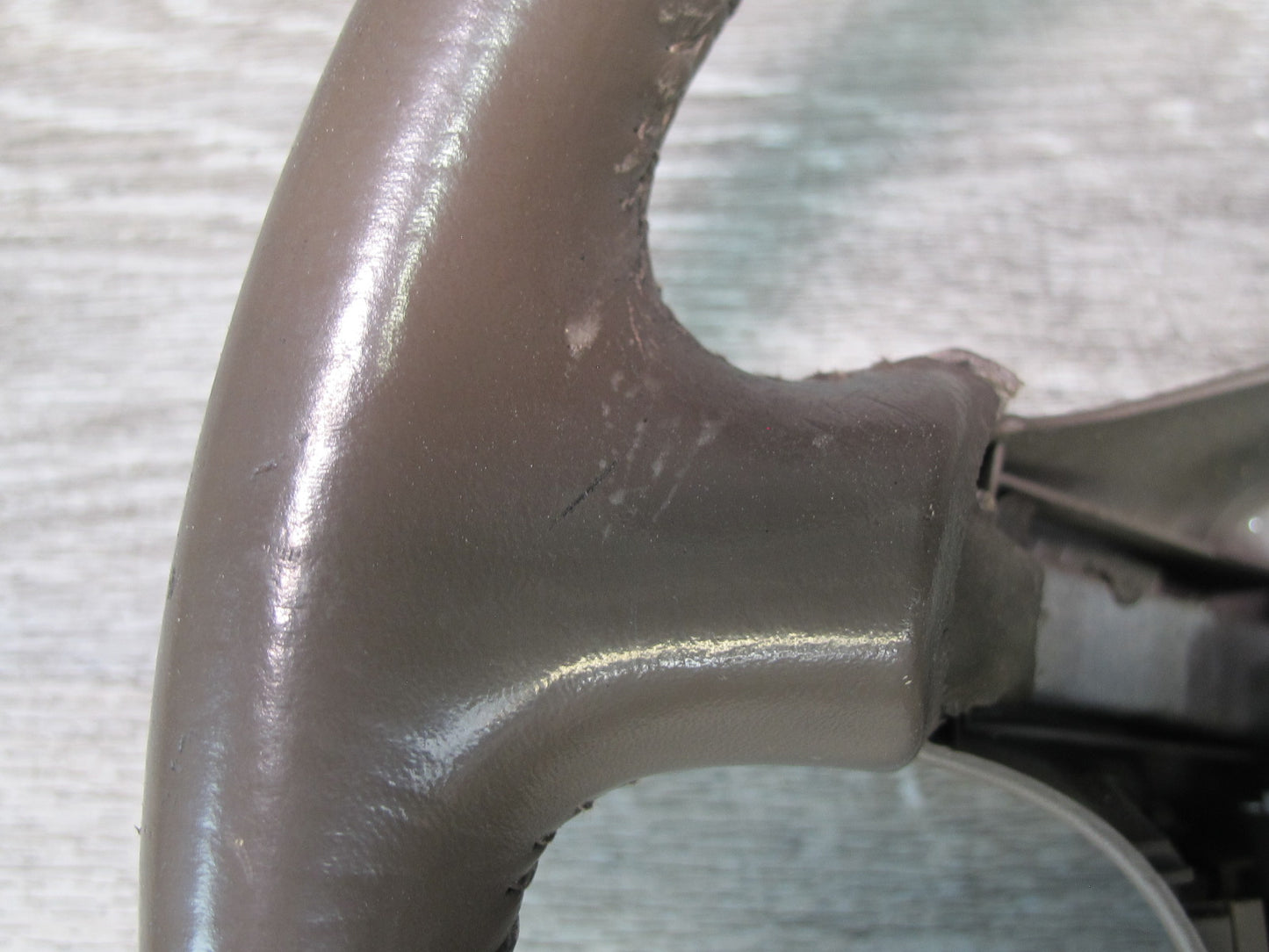 97-98 Lexus JZZ31L SC400 SC300 Leather Steering w Cruise Switch Brown OEM