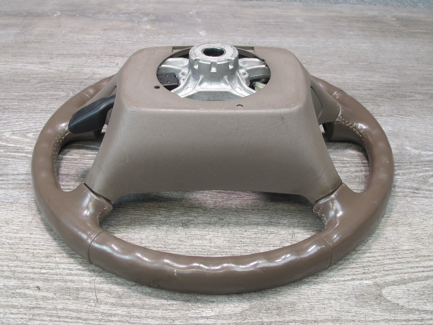 97-98 Lexus JZZ31L SC400 SC300 Leather Steering w Cruise Switch Brown OEM