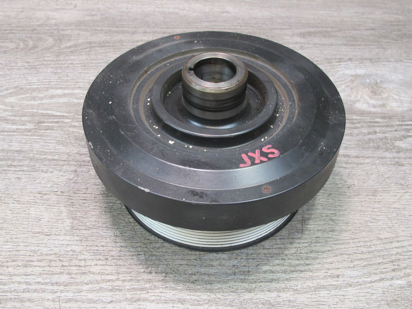 10-14 BMW E71 X6M Crankshaft Pulley Harmonic Balancer Vibration Damper 7572566
