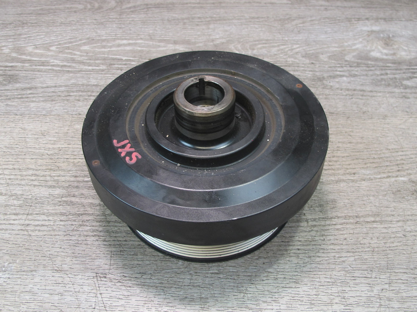 10-14 BMW E71 X6M Crankshaft Pulley Harmonic Balancer Vibration Damper 7572566