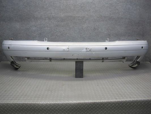 96-99 Mercedes W140 C140 CL Coupe Front Bumper Cover Silver Damaged