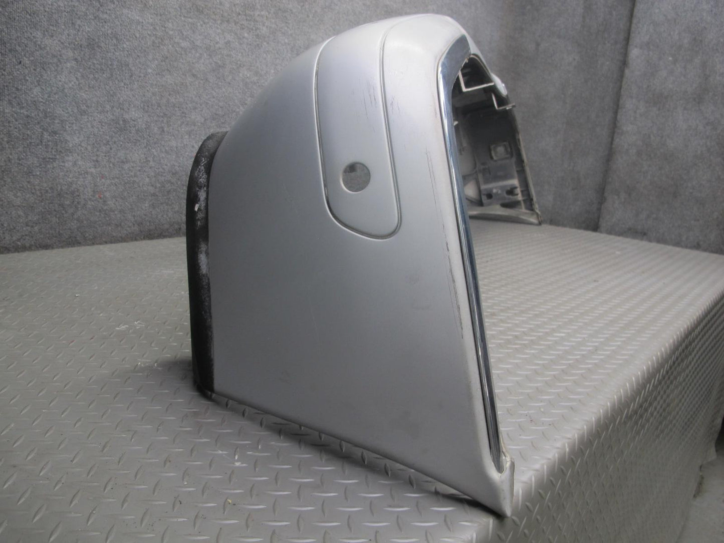 96-99 Mercedes W140 C140 CL Coupe Front Bumper Cover Silver Damaged