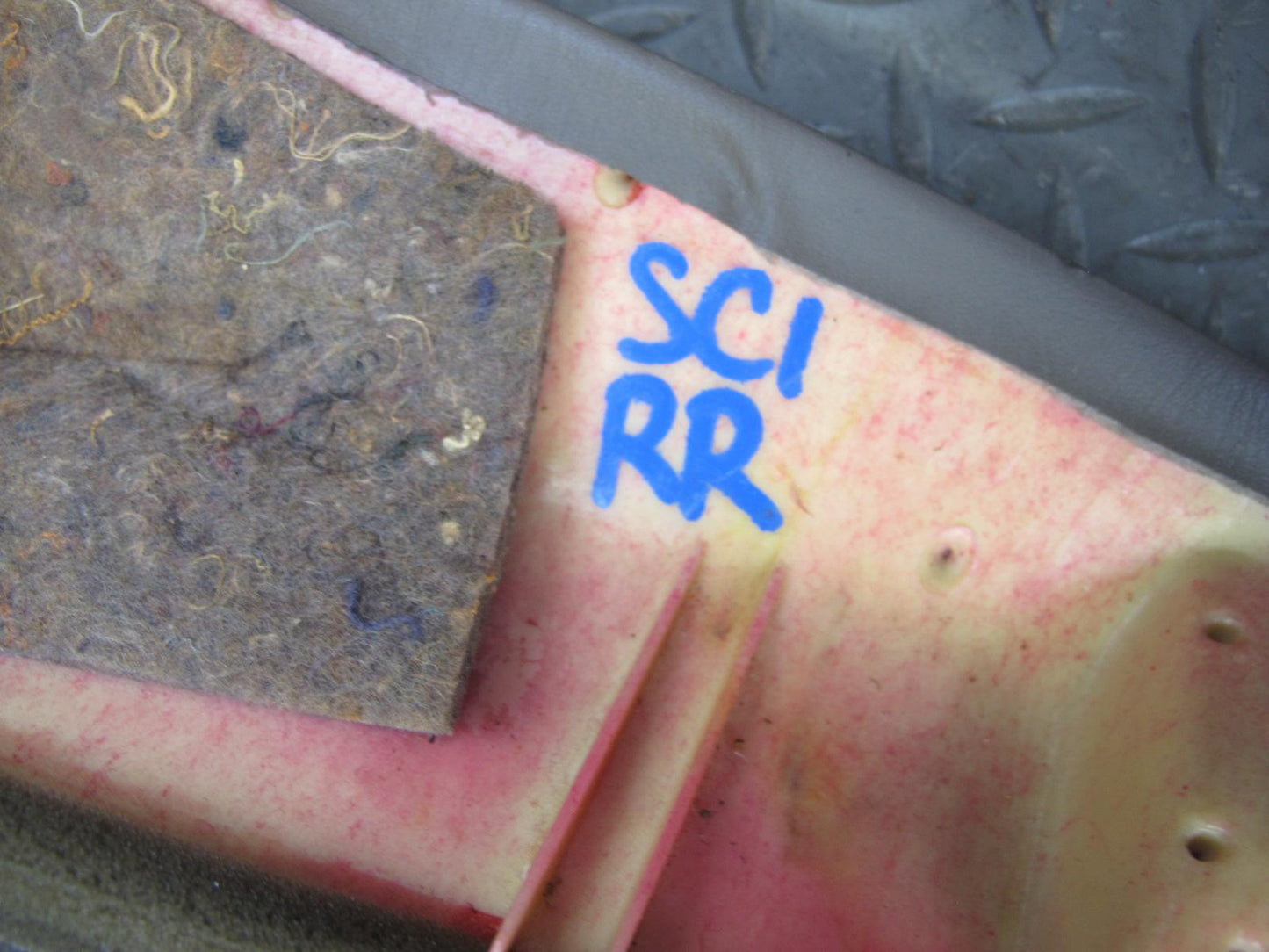 92-00 Lexus JZZ31L SC400 SC300 Set of 2 Rear Quarter Window Trim Panel Brown OEM