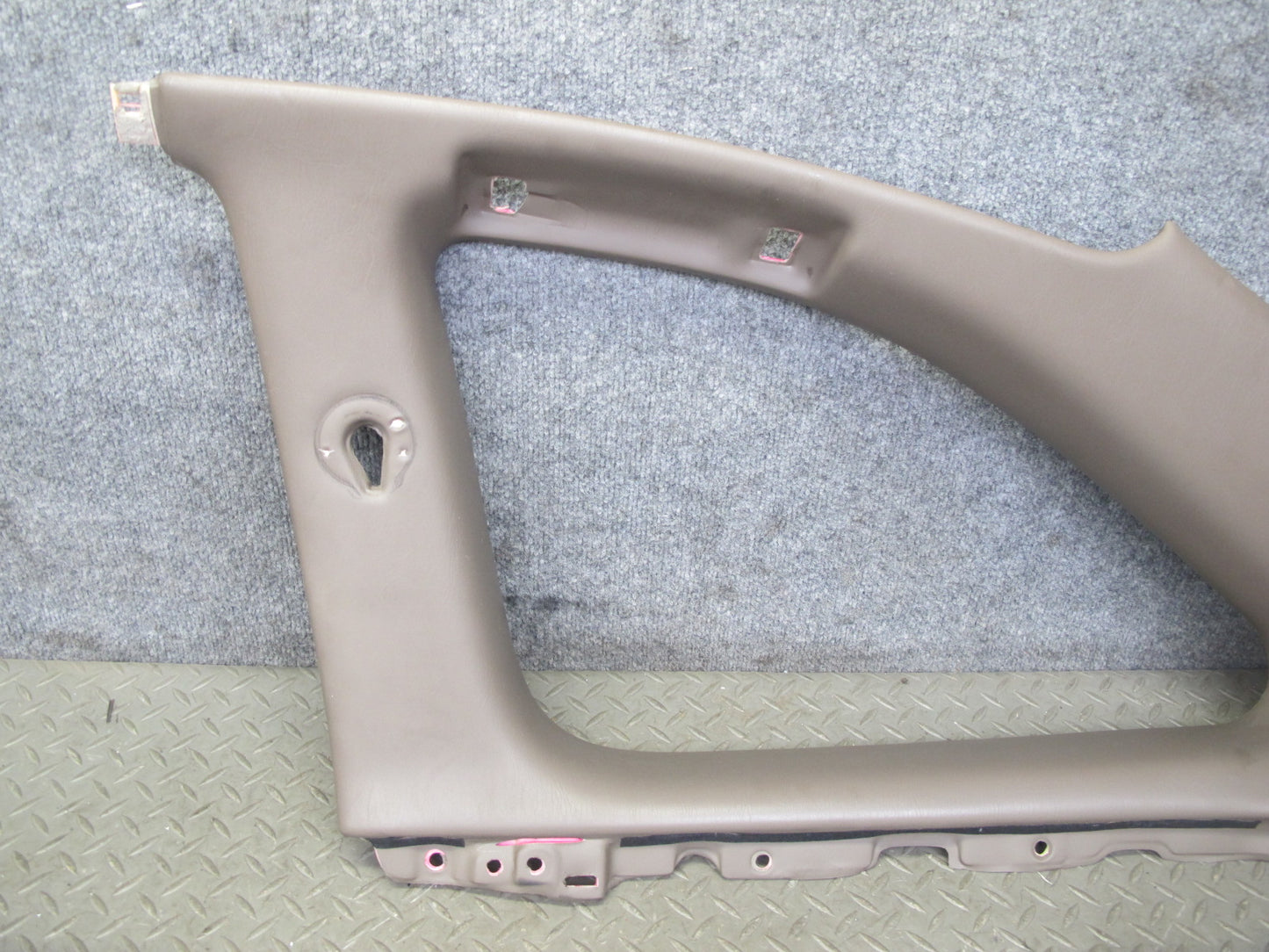 92-00 Lexus JZZ31L SC400 SC300 Set of 2 Rear Quarter Window Trim Panel Brown OEM