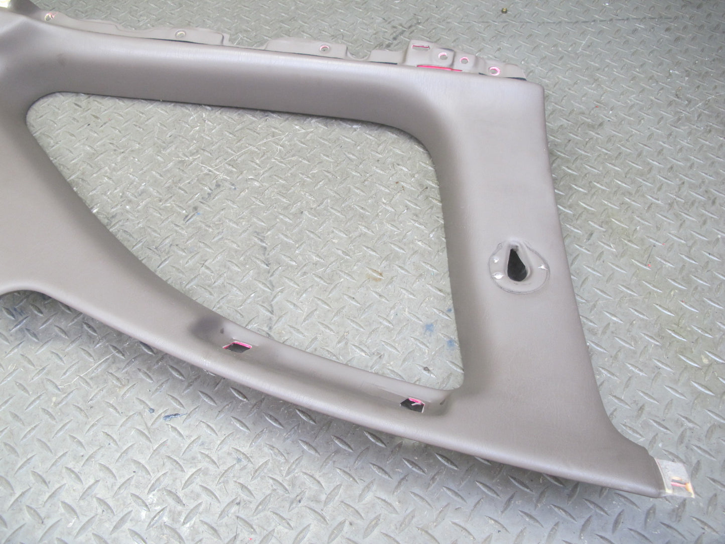 92-00 Lexus JZZ31L SC400 SC300 Set of 2 Rear Quarter Window Trim Panel Brown OEM