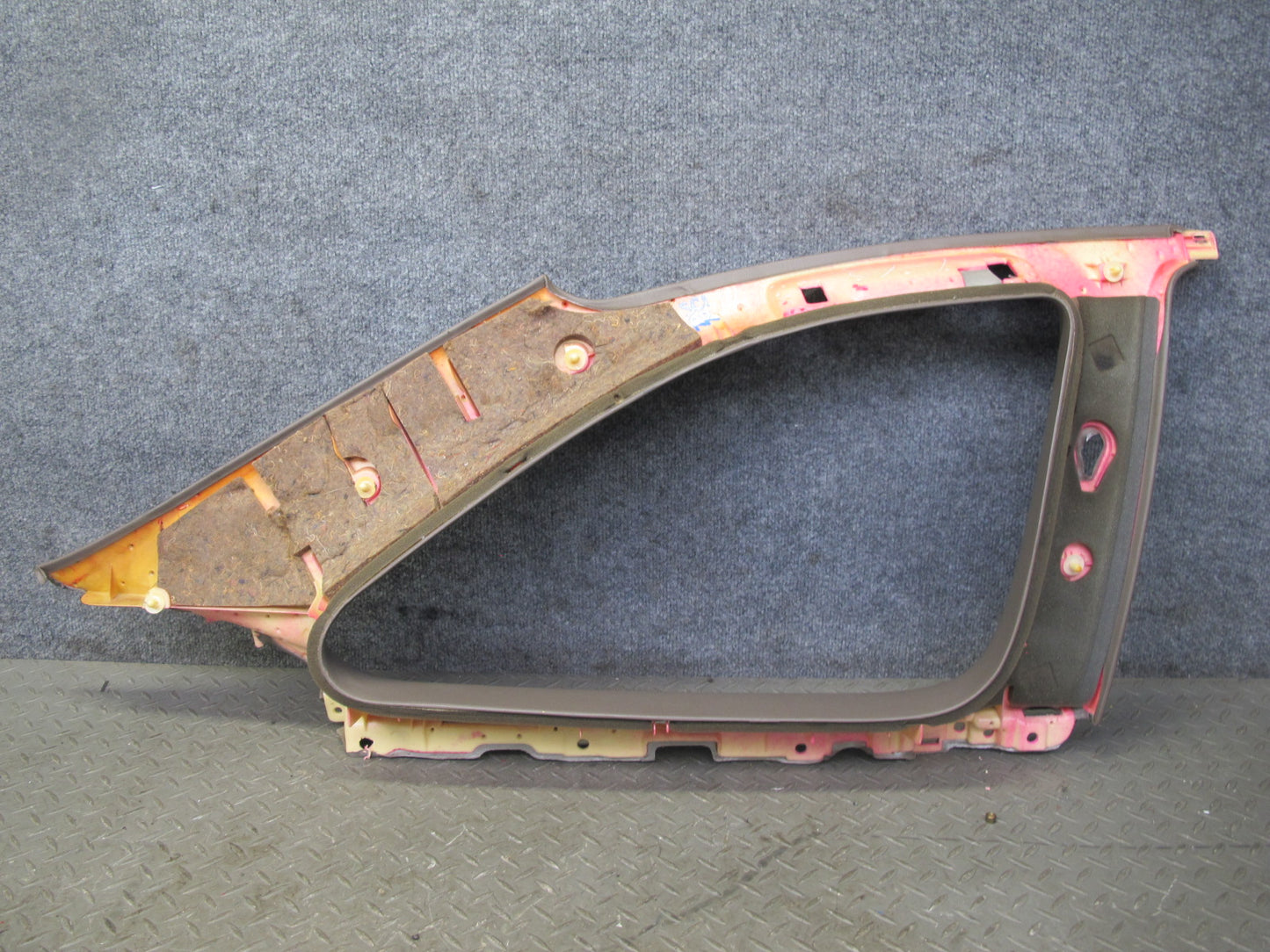 92-00 Lexus JZZ31L SC400 SC300 Set of 2 Rear Quarter Window Trim Panel Brown OEM