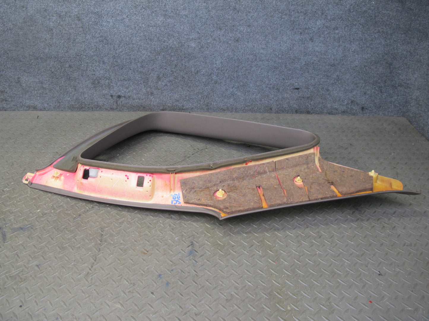 92-00 Lexus JZZ31L SC400 SC300 Set of 2 Rear Quarter Window Trim Panel Brown OEM