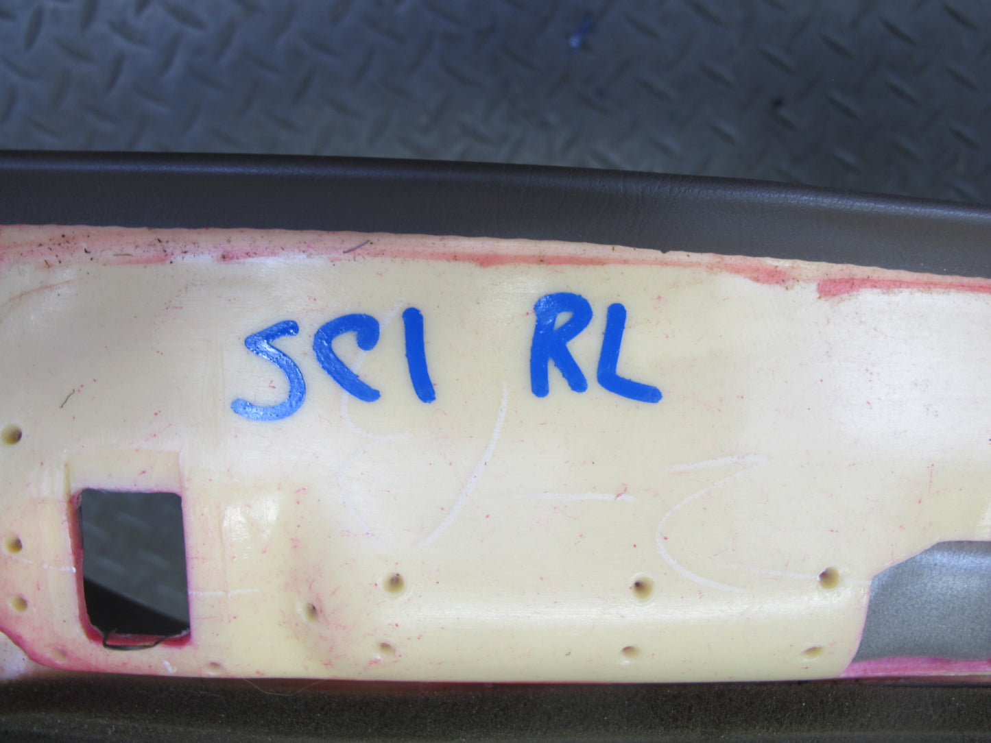 92-00 Lexus JZZ31L SC400 SC300 Set of 2 Rear Quarter Window Trim Panel Brown OEM