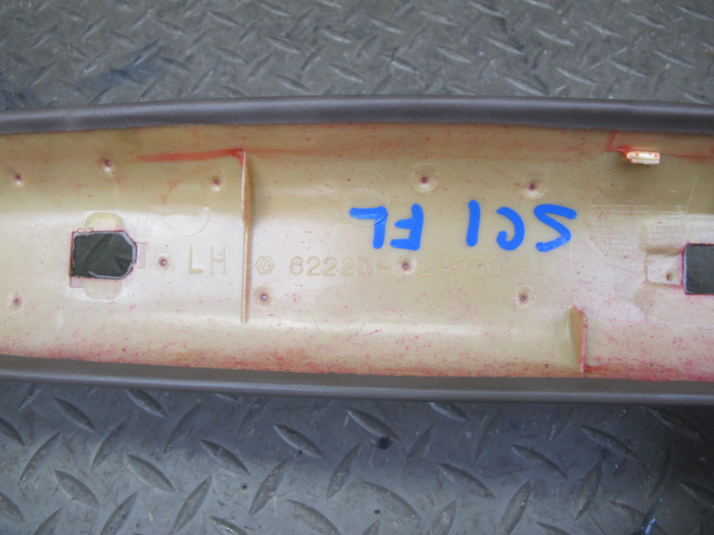 92-00 Lexus JZZ31L SC400 SC300 Front A Pillar Trim Cover Panel Set Brown OEM