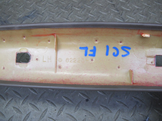 92-00 Lexus JZZ31L SC400 SC300 Front A Pillar Trim Cover Panel Set Brown OEM