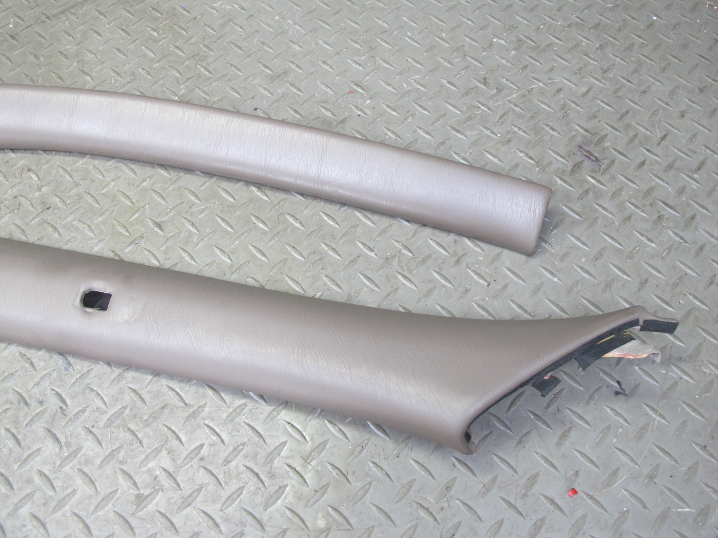 92-00 Lexus JZZ31L SC400 SC300 Front A Pillar Trim Cover Panel Set Brown OEM