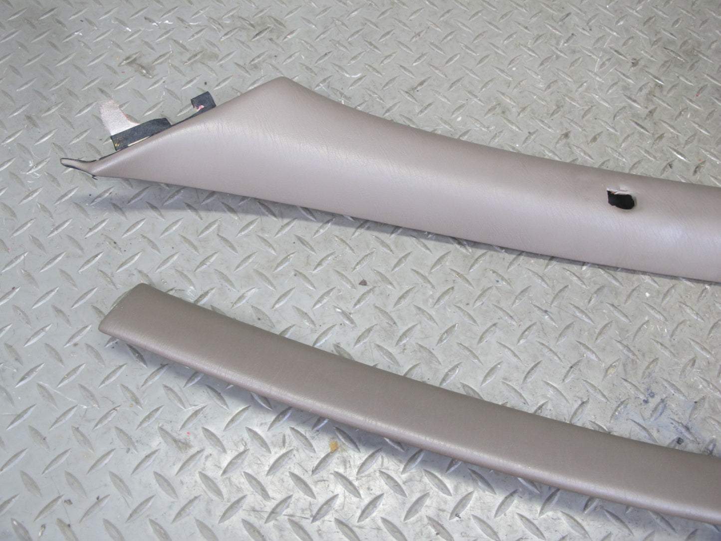 92-00 Lexus JZZ31L SC400 SC300 Front A Pillar Trim Cover Panel Set Brown OEM