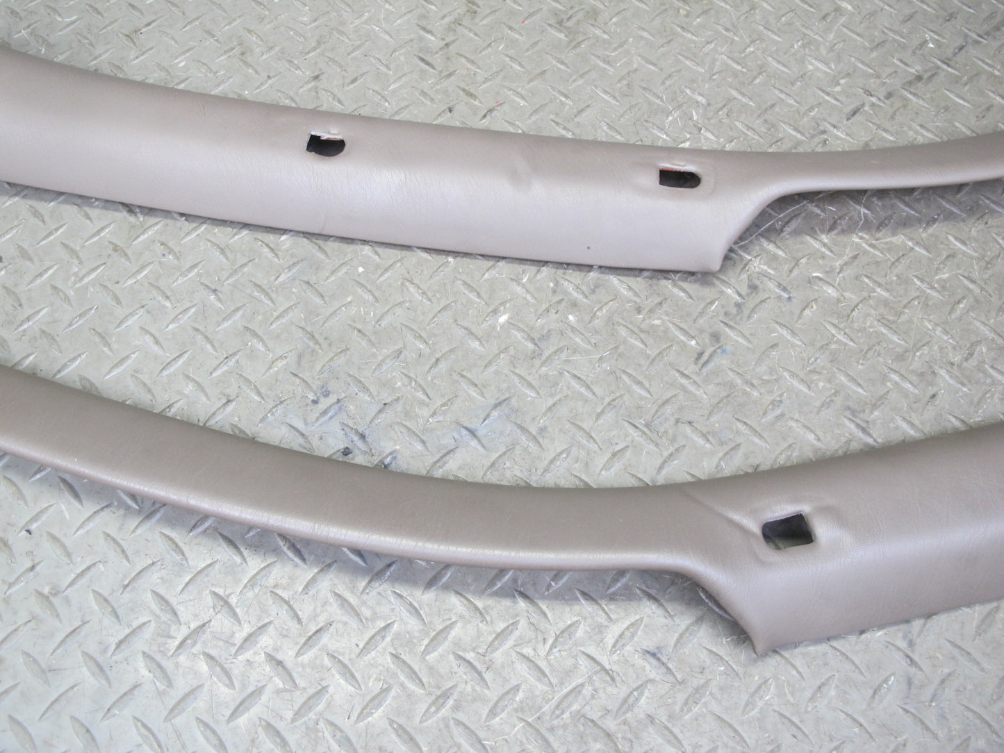 92-00 Lexus JZZ31L SC400 SC300 Front A Pillar Trim Cover Panel Set Brown OEM